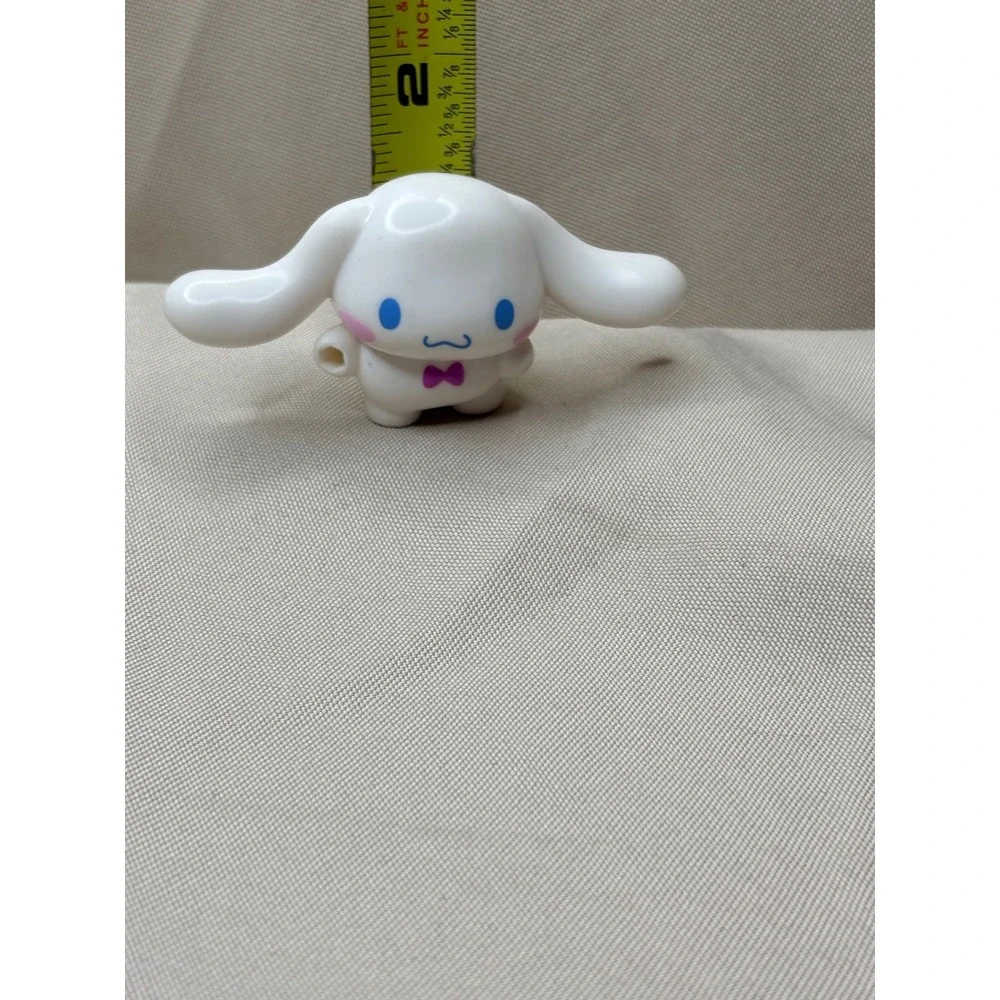 Sanrio Cinnamoroll Jazwares 2024 Mini Figure White Puppy Purple Bow Tie 1.5 Inch